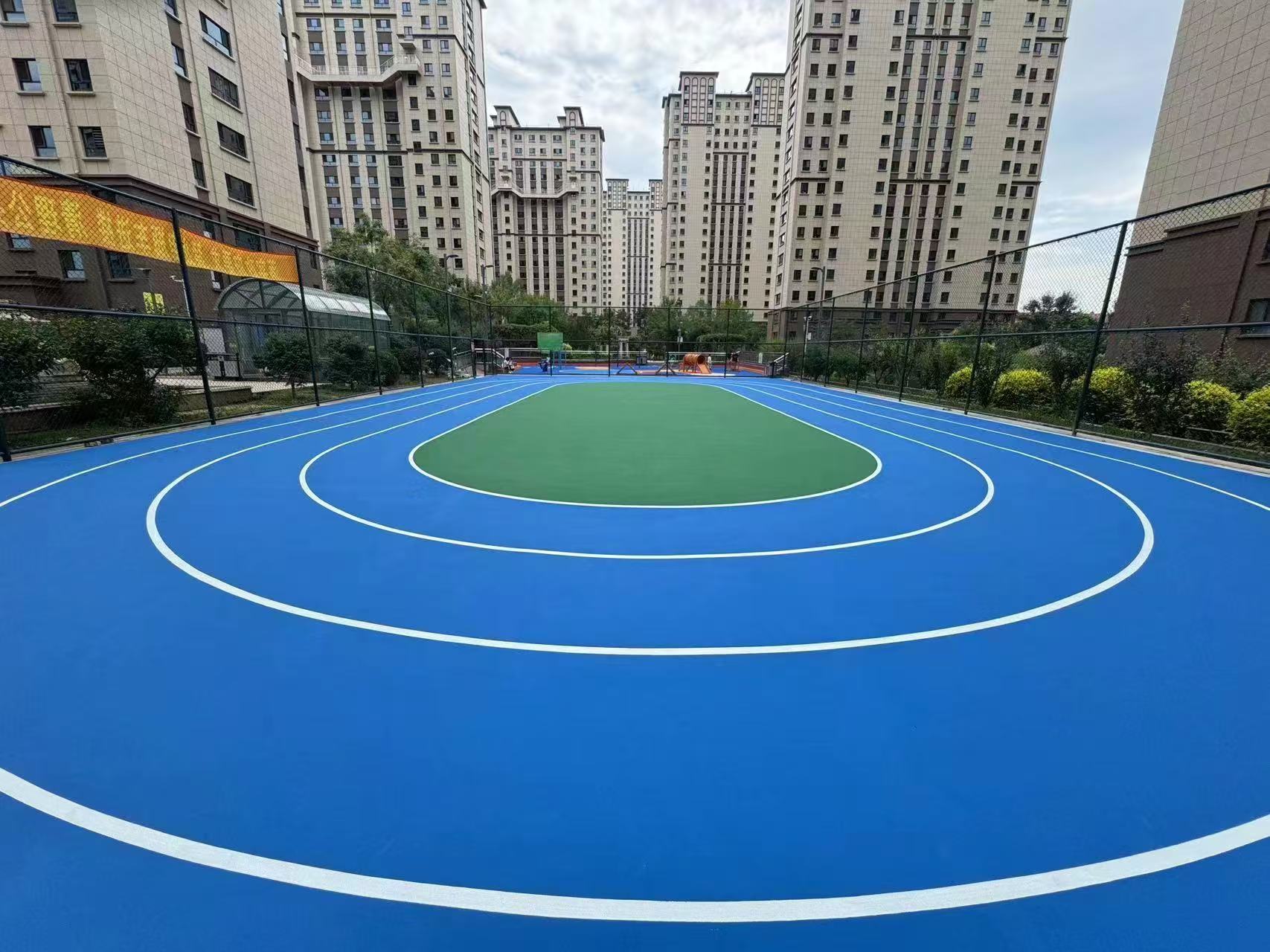 六安市学校塑胶跑道塑胶地坪 - 价格