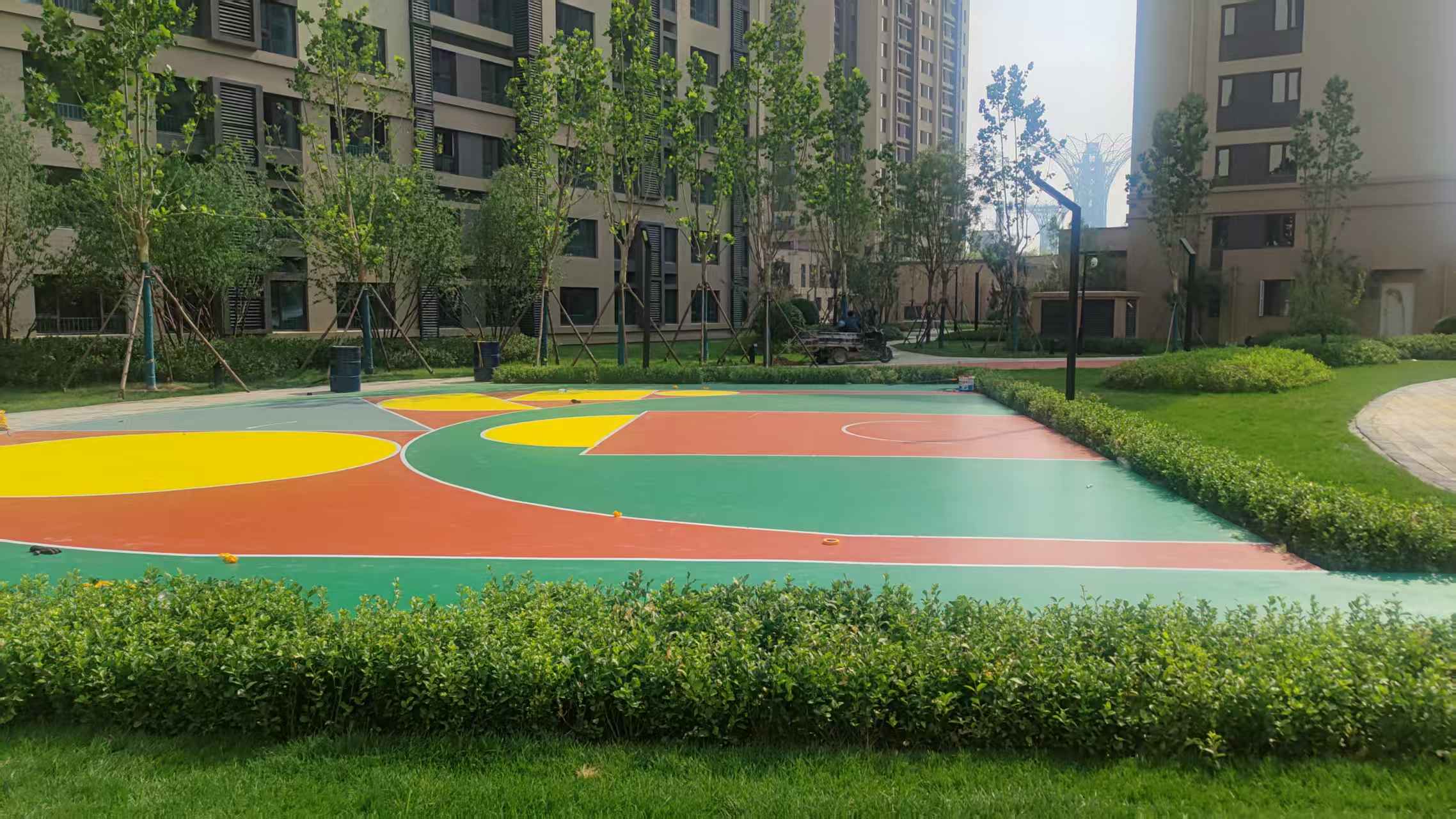 六安市塑胶地坪塑胶地坪 - 价格